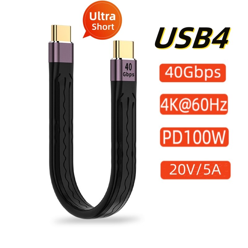 ª USB 4.0 Gen3  ̺, PD 100W 5A  , USB C CŸ ̺, Ʈ 3 4K @ 60Hz ̺, USB C 40Gbps  ̺